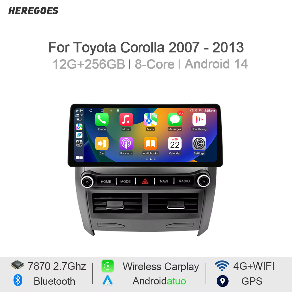 Car Dvd Player Bluetooth Steering Wheel - نظام CarPlay للسيارة مع نظام أندرويد