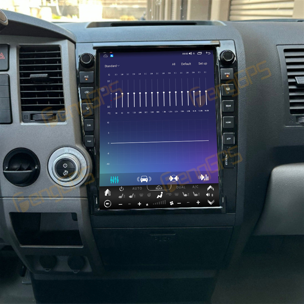Android Auto Head Unit 12.3 Inch - لتويوتا تندرا سيكويا 2007-2013 راديو السيارة
