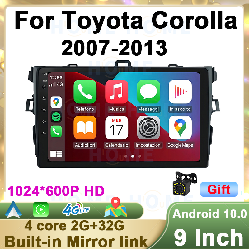 Car Multimedia Player Carplay Android Auto - أندرويد 13 الوسائط المتعددة نظام تحديد