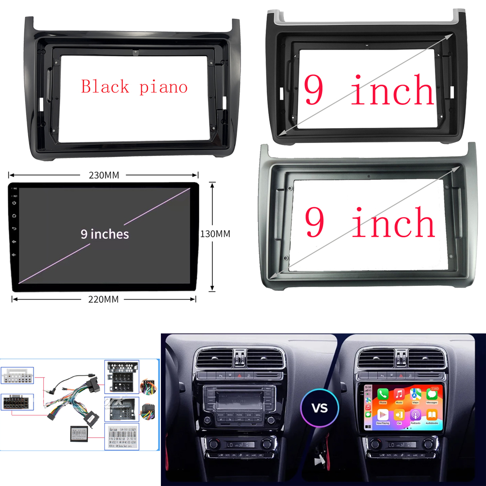 Car Stereo Canbus Decoder - راديو السيارة Fascias الإطار ل Volkswagen