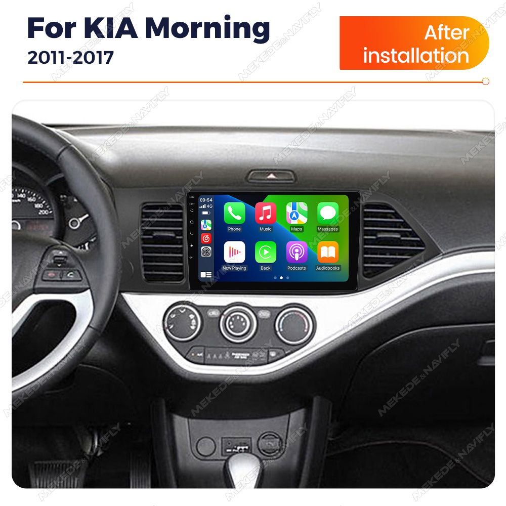 Car Multimedia Player Carplay Android Auto - لاسلكي Carplay راديو السيارة ستيريو لكيا