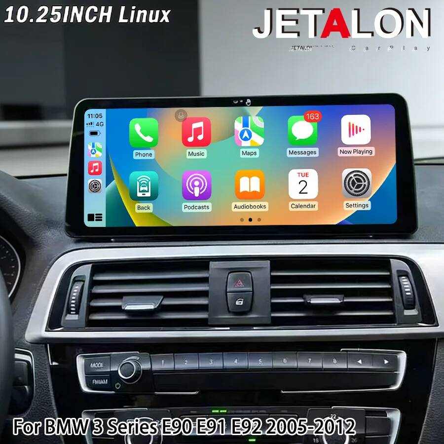 Car Multimedia Player Carplay Android Auto - شاشة راديو سيارة 10.25 بوصة لسيارات