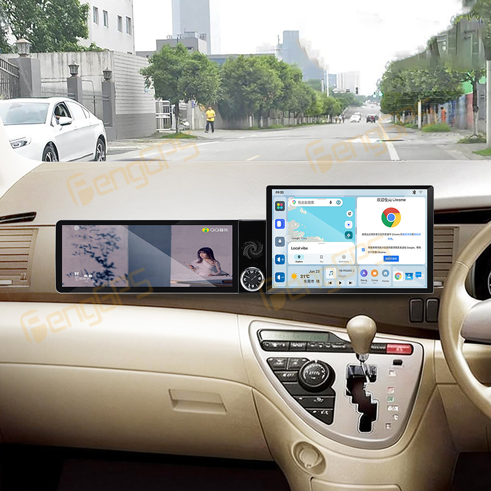 راديو سيارة أندرويد لتويوتا إي - مراجعة Android Auto Head Unit 12.3 Inch وسعره