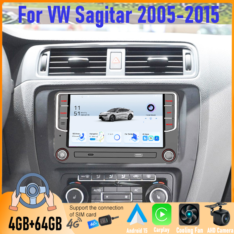 راديو سيارة أندرويد 7 بوصة لفو - مراجعة Android Head Unit 6Gb 128Gb وسعره