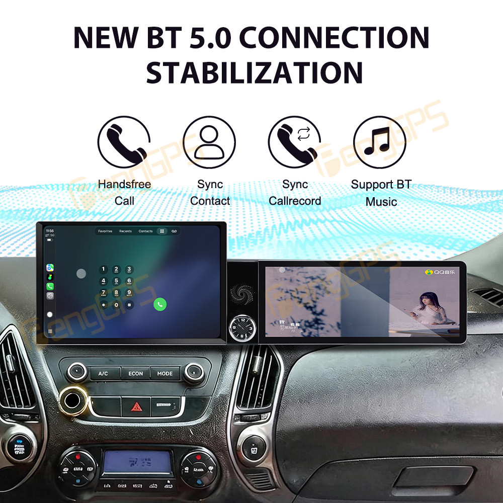 راديو سيارة بشاشة لمس لهيونداي - مراجعة Android Auto Head Unit 12.3 Inch وسعره