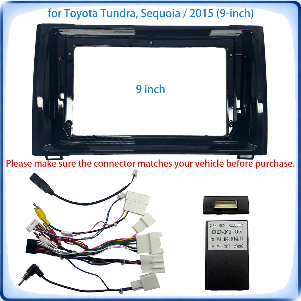 إطار راديو السيارة لتويوتا تند - مراجعة Car Stereo Canbus Decoder وسعره