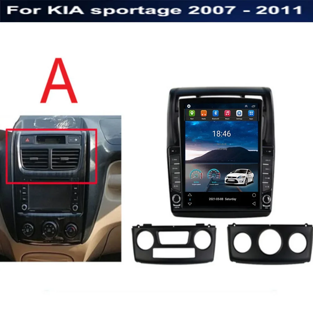 راديو سيارة بنظام أندرويد 14.0 - مراجعة Tesla Style Screen Car Radio وسعره
