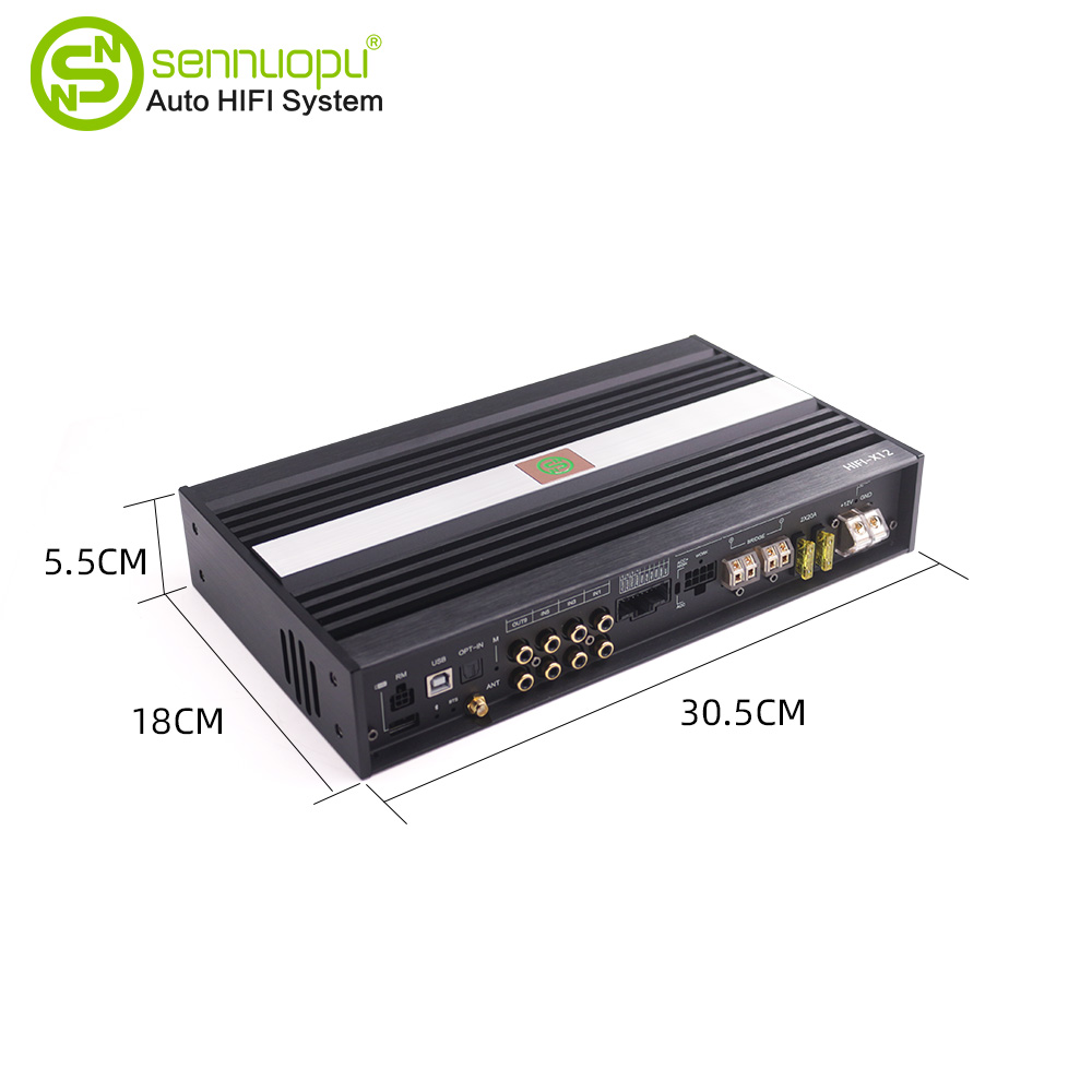 Sennuopu 8 قناة سيارة مكبر للص - مراجعة Car Stereo Dsp 8 Channel وسعره