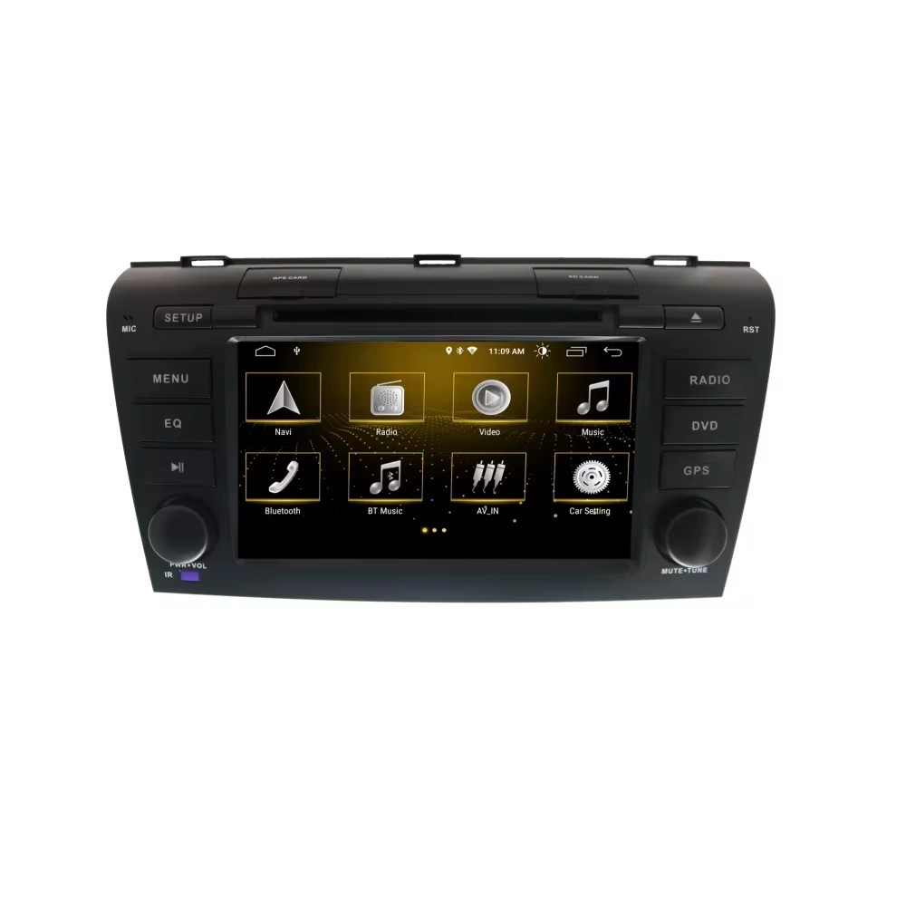 شاشة LCD أندرويد لسيارة مازدا  - مراجعة Car Multimedia Player Carplay Android Auto وسعره
