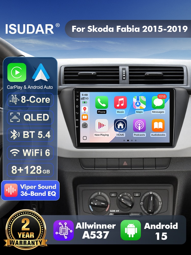 راديو ISUDAR T57 بنظام أندرويد - مراجعة Android Head Unit 6Gb 128Gb وسعره