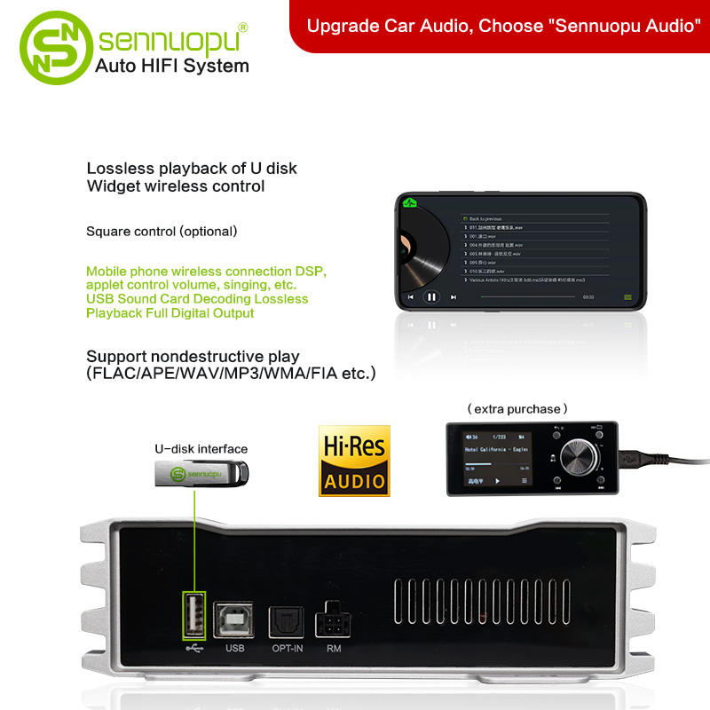 مكبر صوت سيارة Sennuopu X10B ب - مراجعة Car Stereo Dsp 8 Channel وسعره