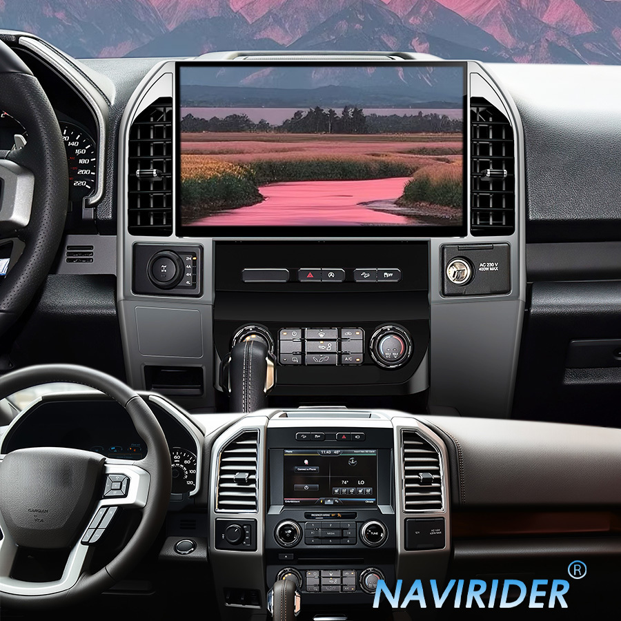 لفورد رابتور F150 2015-2019 14 - مراجعة Car Multimedia Player Carplay Android Auto وسعره