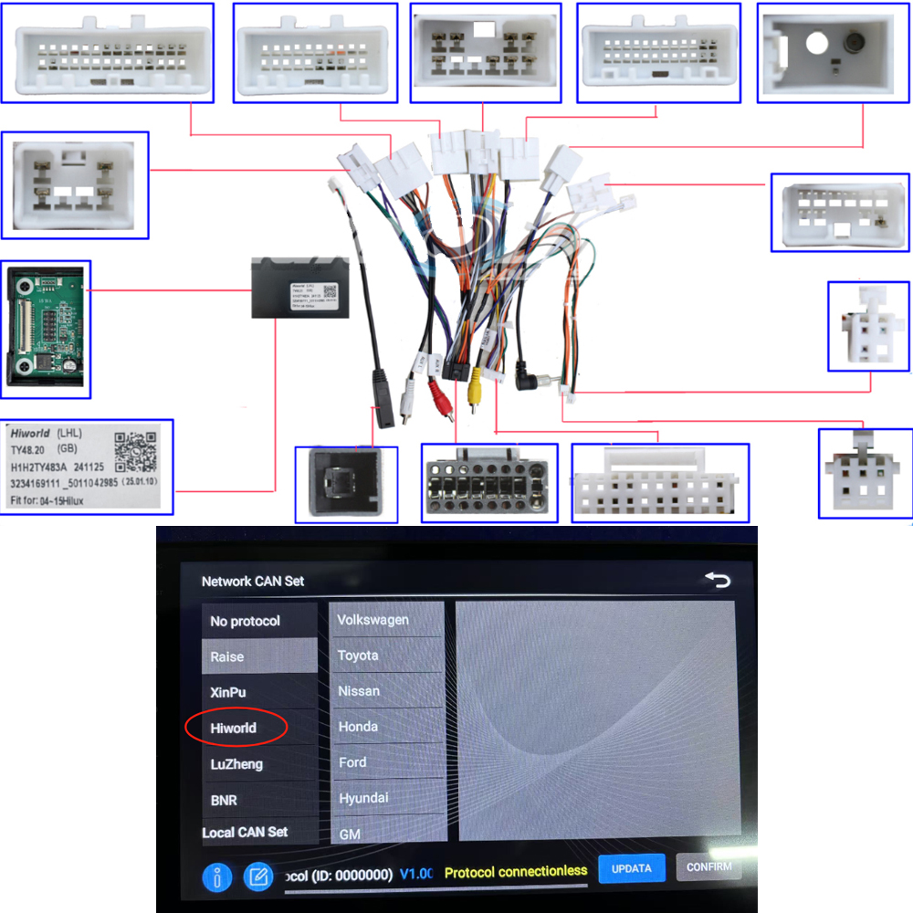 لـ 2005-2014 TOYOTA FORTUNER/V - مراجعة Tesla Style Screen Car Radio وسعره