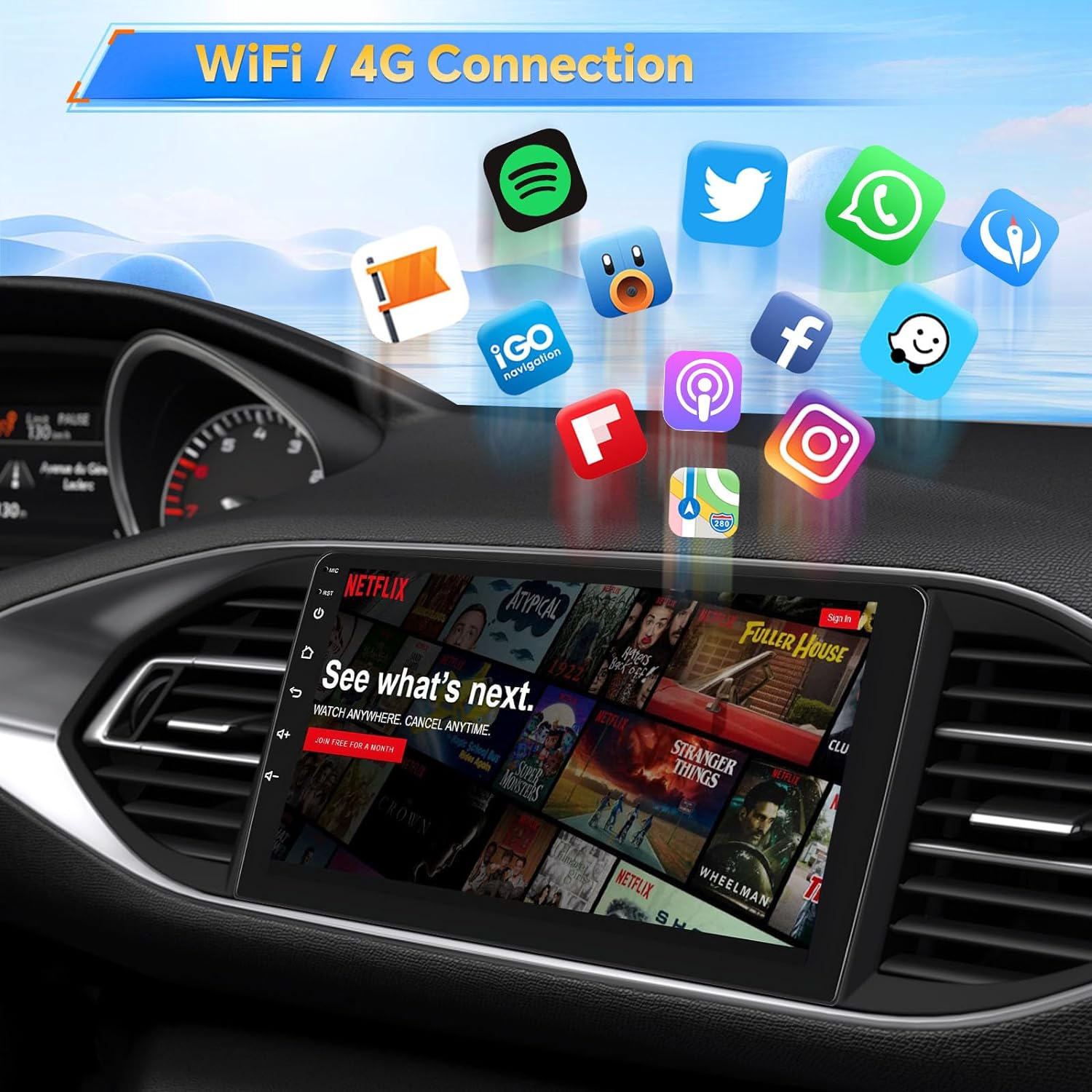 راديو سيارة بنظام أندرويد 16 ل - مراجعة Android Car Stereo 2 Din 8 Core وسعره