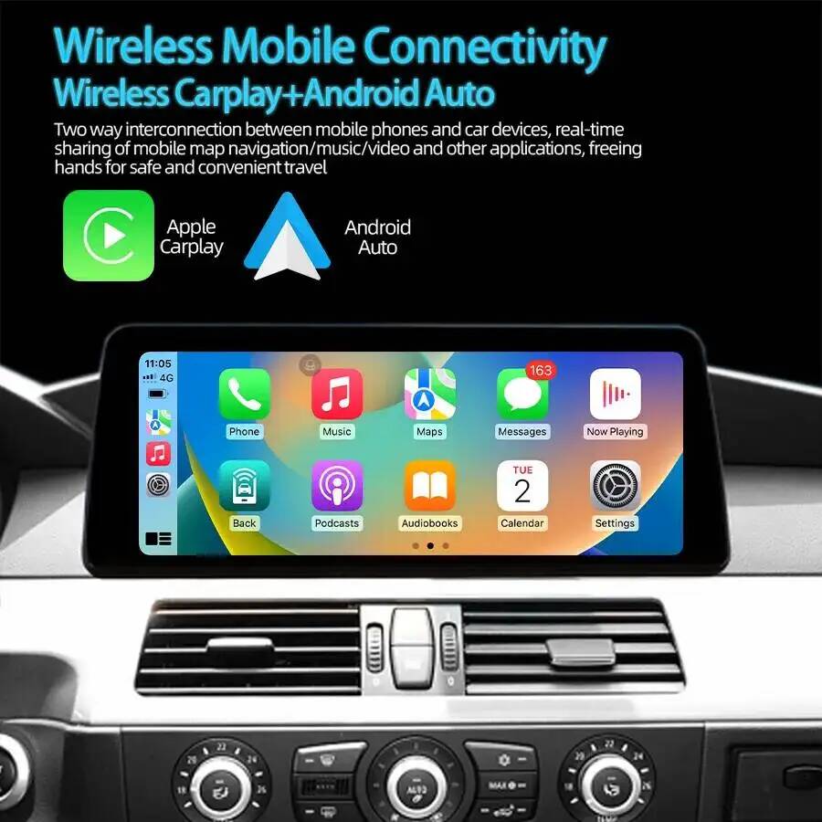 شاشة راديو سيارة 10.25 بوصة لس - مراجعة Car Multimedia Player Carplay Android Auto وسعره