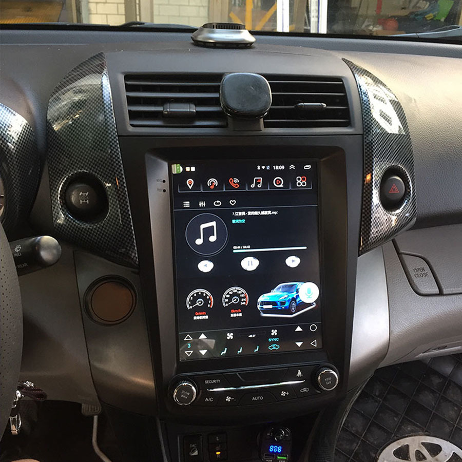تسلا نمط أندرويد سيارة مشغل وس - مراجعة Tesla Style Screen Car Radio وسعره